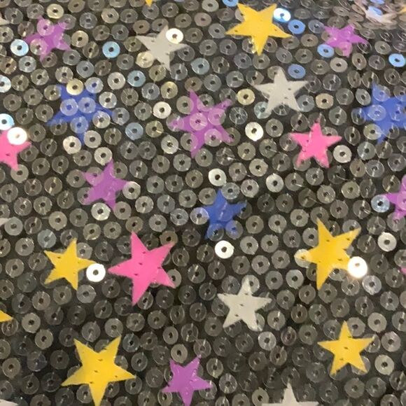 Piper Baby Sleeveless Star Sequin Tulle Dress 5T - Picture 11 of 13